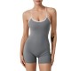 YEOREO women's yoga bodysuit, backless, one-piece, Pilates, and exercise bodysuit.