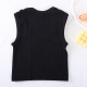 New Amazon large square-neck ribbed yoga vest, quick-drying, versatile for running.