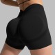 New V-waist peach lift shorts, seamless yoga pants, fitness pants, running and fitness shorts for women.