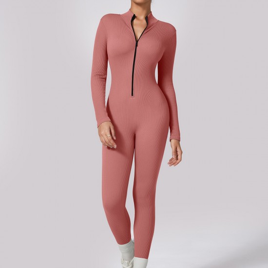 Wow & Amazon cross-border quick-drying sports suit for women, tight dance and fitness yoga jumpsuit.