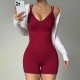 European and American cross-border hollow sexy back bodysuit, outdoor fitness, quick-drying, hip-lifting tight yoga suit for women.