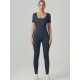 European and American summer tights, seamless yoga bodysuit, high-strength ribbed shorts, fitness and fitness wear for women.