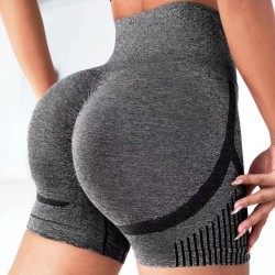 New cross-border yoga shorts, high-waisted hip-lifting yoga pants, running workout pants, yoga shorts, sportswear.