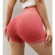 Yoga wear, cross-border e-commerce, high-waisted, short, hip-lifting, slimming, peach-hip, tight, elastic, fitness suit for women