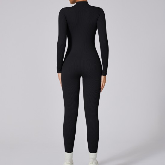 Wow & Amazon cross-border quick-drying sports suit for women, tight dance and fitness yoga jumpsuit.