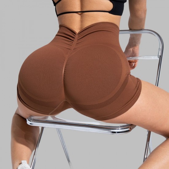 Cross-border deep V high waist. Hip-lifting, breathable, quick-drying workout pants, tights for outerwear, hip-lifting yoga pants for women.