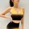 Women's yoga bra, shock-absorbing, breathable, running and fitness back push-up tank top, shaping vest for women.