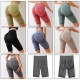 Yoga wear, peach-hip, European and American sports vest, tight, hip-lifting, high-waisted, quick-drying shorts, two-piece fitness suit for women