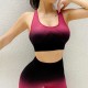 Women's yoga bra, shock-absorbing, breathable, running and fitness back push-up tank top, shaping vest for women.