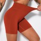 Cross-border European and American High-Stretch, Hip-Performing, Peach-Shaped, Seamless Fitness Bodysuit for Women