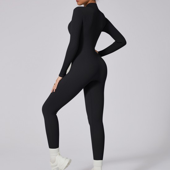 Wow & Amazon cross-border quick-drying sports suit for women, tight dance and fitness yoga jumpsuit.