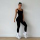 Cross-border European and American tight-fitting bodysuit for women, perfect for backs, high-stretch, one-piece yoga suit for outdoor wear.