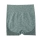 Cross-border yoga shorts, smiley face, hip-lifting, high-waisted, quick-drying, seamless, tight, hip-lifting, three-quarter length fitness shorts for women.