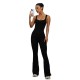 Spring and summer outerwear jumpsuits for women, contrasting straps, sexy, back-enhancing, quick-drying, hip-lifting, fitness yoga bodysuits.