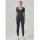 European and American summer tights, seamless yoga bodysuit, high-strength ribbed shorts, fitness and fitness wear for women.