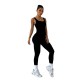 Cross-border European and American tight-fitting bodysuit for women, perfect for backs, high-stretch, one-piece yoga suit for outdoor wear.
