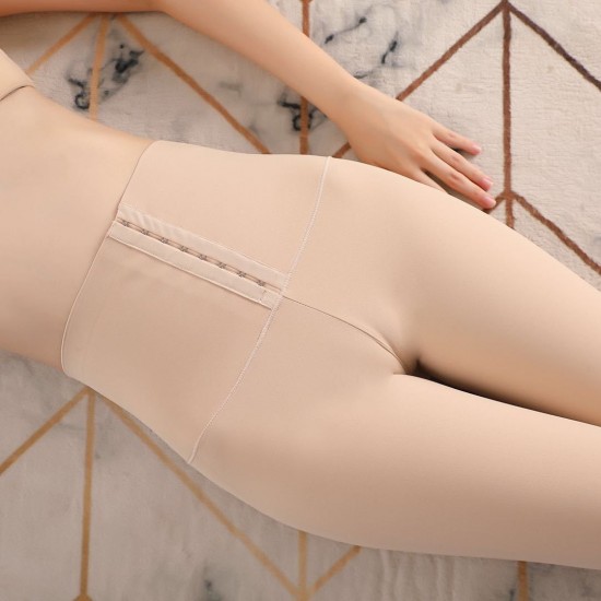 Simba's carefully selected waisted Barbie pants, three-quarter and five-quarter leggings for women, high-waisted, buttoned-down, tummy-control, hip-lifting.
