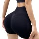 High-Waisted Abdominal-Controlling Breathable Elastic Hip-Lifting Leggings for Women with Anti-Exposure Quick-Drying Fitness Shorts for Women