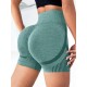 New cross-border yoga shorts, high-waisted hip-lifting yoga pants, running workout pants, yoga shorts, sportswear.
