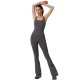 TK's hot-selling, back-enhancing, quick-drying, seamless yoga jumpsuit with a high-stretch, hip-lifting, outdoor fitness flared design