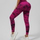 Seamless tie-dye yoga bodysuit, beautiful back, sports bra, high-waisted, peach-butt lift, fitness and fitness leggings for women.