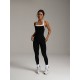New cross-border contrast color yoga bodysuit, tights, quick-drying, and luxurious autumn/winter yoga wear for women.