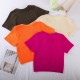 Best-selling cross-border T-shirt, Amazon large square-neck yoga short-sleeved tights for autumn.