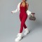 New European and American halter-neck sexy yoga bodysuit for women, tights, quick-drying, hip-lifting, and fitness bodysuit.